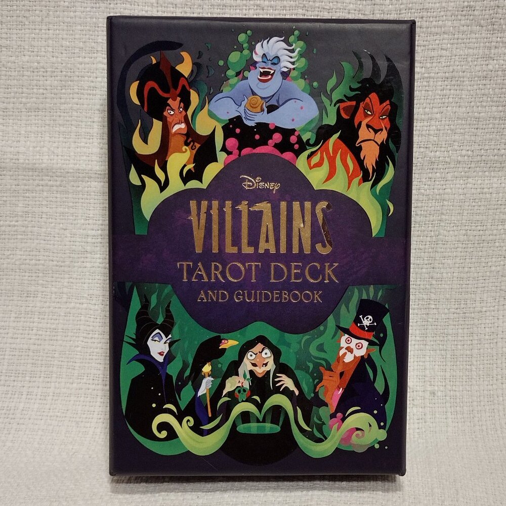 Disney Villains Tarot Deck and Guidebook